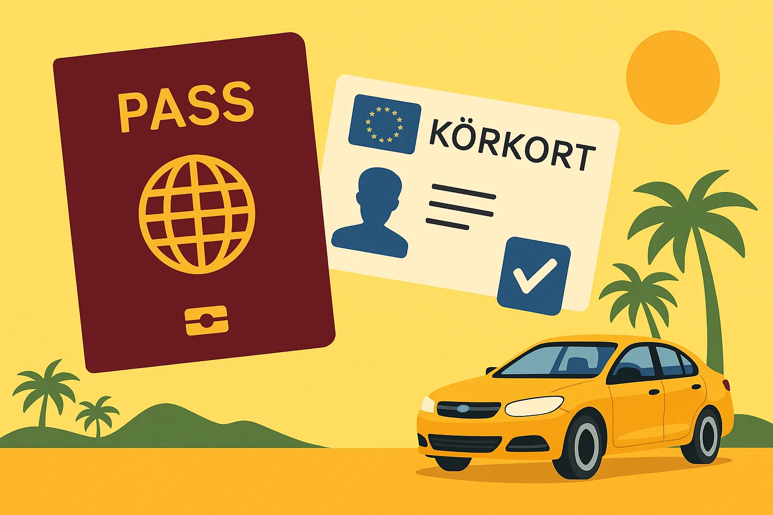 10 vanliga misstag vid hyrbil