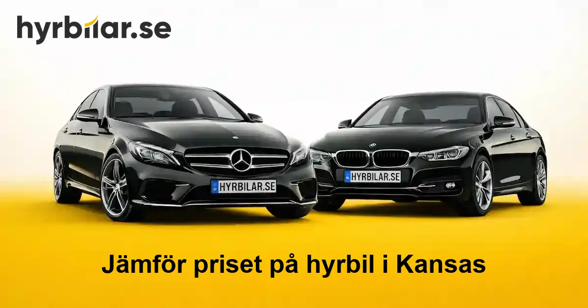 Hyrbil i USA - Kansas – jämför priser